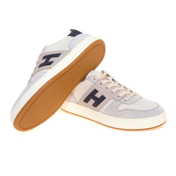 Sneaker Hogan H668 H-TV in pelle e camoscio - 4