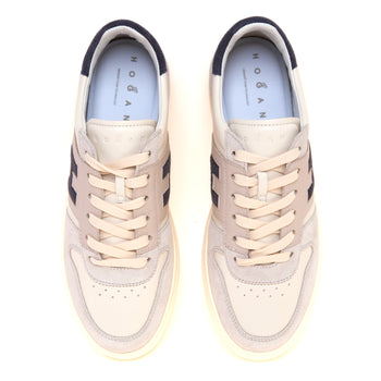 Sneaker Hogan H668 H-TV in pelle e camoscio - 5