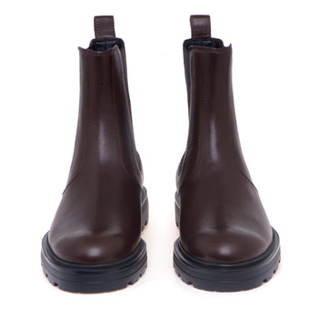 Chelsea-boot Hogan H673 in pelle con suola in gomma - 5