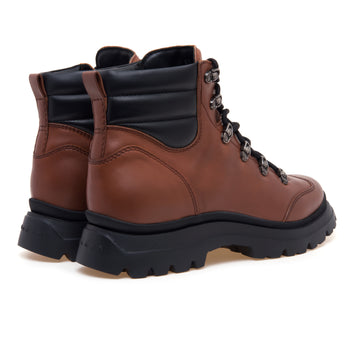 Pedula Hogan H692 in pelle spazzolata con suola in gomma - 3