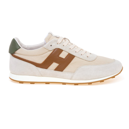 Sneaker Hogan H699 Athletic in camoscio e tessuto con inserti in pelle