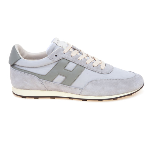 Sneaker Hogan H699 Athletic in camoscio e tessuto con inserti in pelle