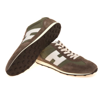 Sneaker Hogan Athletic in camoscio e tessuto - 4
