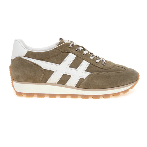 Sneaker Hogan H701 in camoscio e pelle