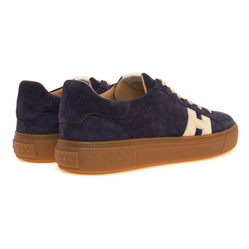 Sneaker Hogan Crosswind in camoscio - 3