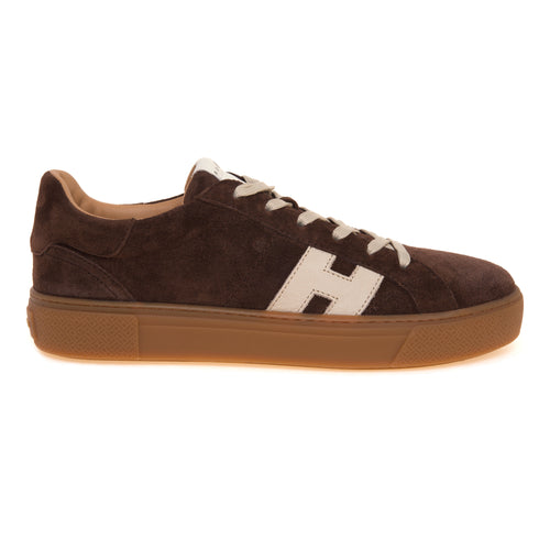 Sneaker Hogan Crosswind in camoscio - 1
