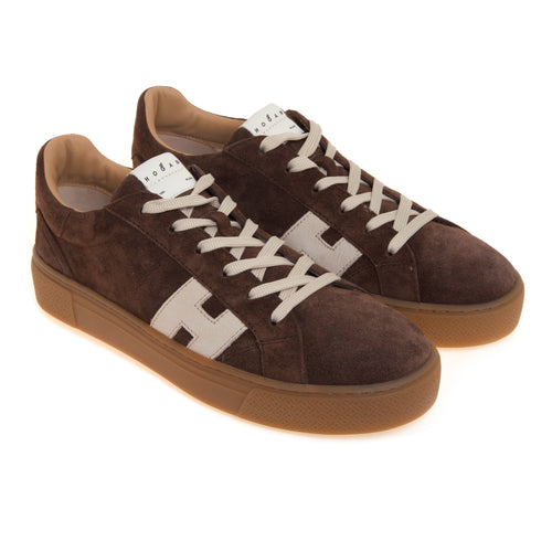 Sneaker Hogan Crosswind in camoscio - 2