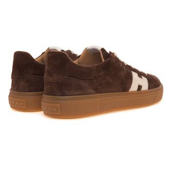 Sneaker Hogan Crosswind in camoscio - 3