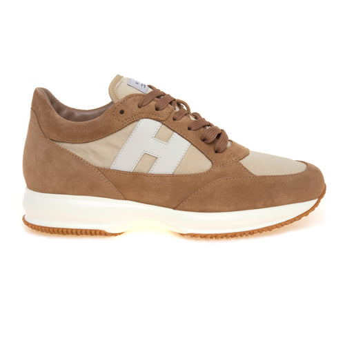 Sneaker Hogan H713 Nuova Interactive in camoscio e tessuto