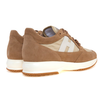 Sneaker Hogan H713 Nuova Interactive in camoscio e tessuto - 3