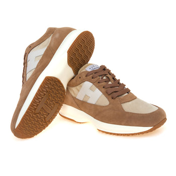 Sneaker Hogan H713 Nuova Interactive in camoscio e tessuto - 4