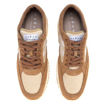 Sneaker Hogan H713 Nuova Interactive in camoscio e tessuto - 5