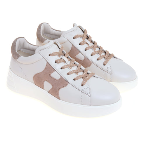 Sneaker Hogan Rebel H562 in pelle con inserti in camoscio - 2