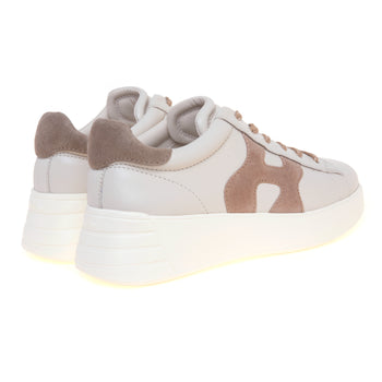 Sneaker Hogan Rebel H562 in pelle con inserti in camoscio - 3