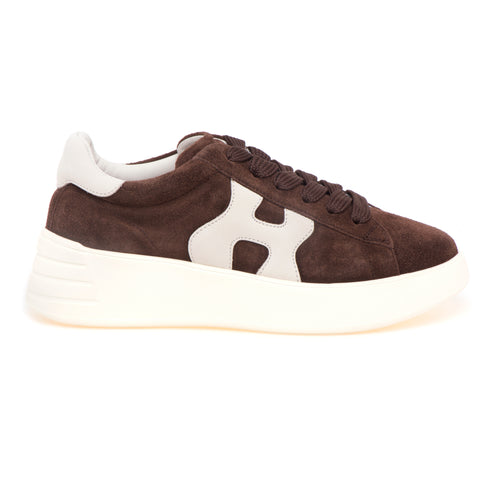 Sneaker Hogan Rebel H562 in camoscio