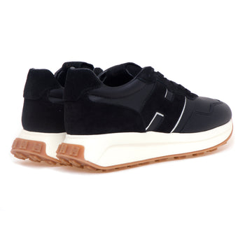 Sneaker Hogan H641 in pelle e camoscio - 3