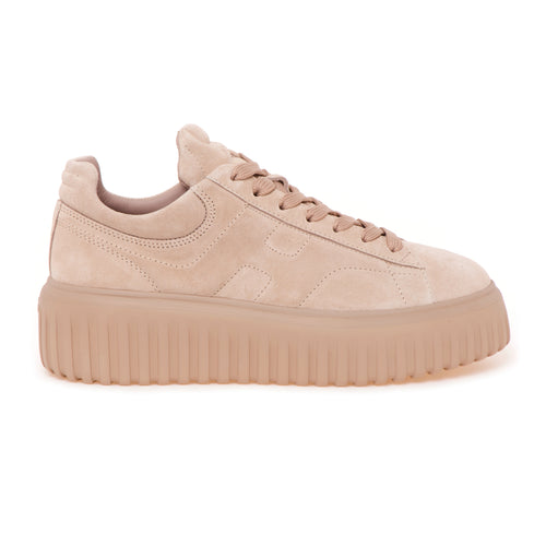 Sneaker Hogan H-Stripes in camoscio - 1