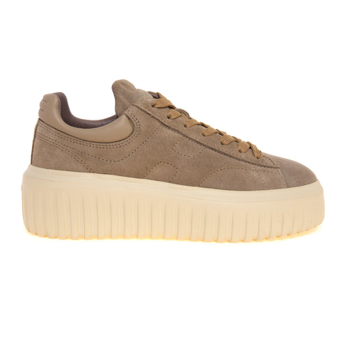 Sneaker Hogan H-Stripes in camoscio - 1