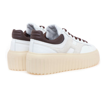 Sneaker Hogan H-stripes in pelle e camoscio - 3