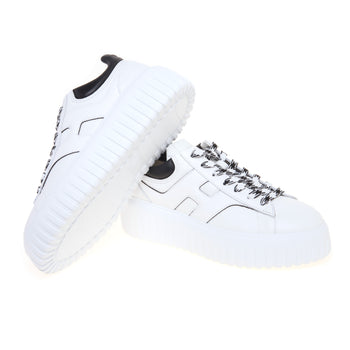 Sneaker Hogan H-Stripes in pelle - 4