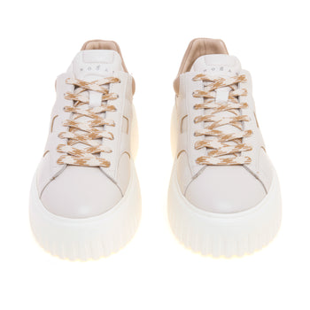 Sneaker Hogan H-Stripes in pelle - 5