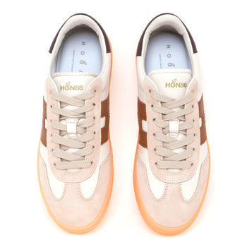 Sneaker Hogan H647 Cool in pelle e camoscio - 5