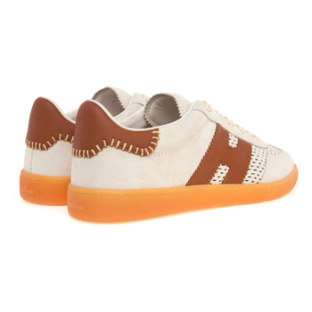 Sneaker Hogan Cool H647 in camoscio forato e pelle - 3