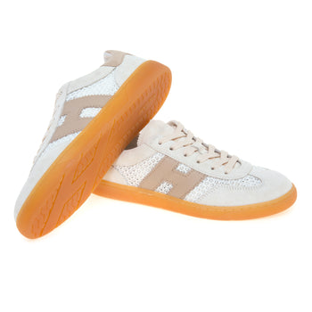 Sneaker Hogan Cool H647 in camoscio e tessuto 3D - 4