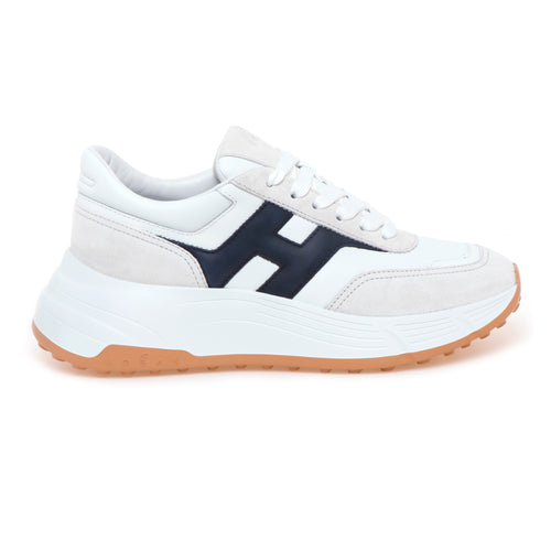Sneaker Hogan Hi-Fi in camoscio e pelle