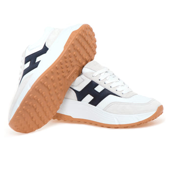Sneaker Hogan Hi-Fi in camoscio e pelle - 4