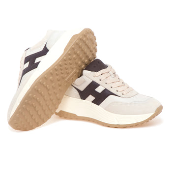 Sneaker Hogan Hi-Fi in pelle e camoscio - 4