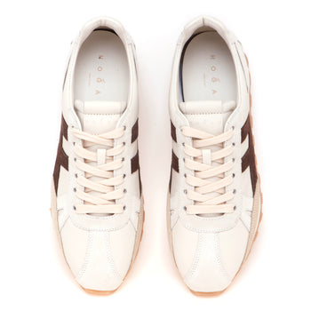 Sneaker Hogan 86er in pelle e camoscio - 5