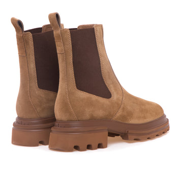 Chelasea boot Hogan H674 in camoscio - 3