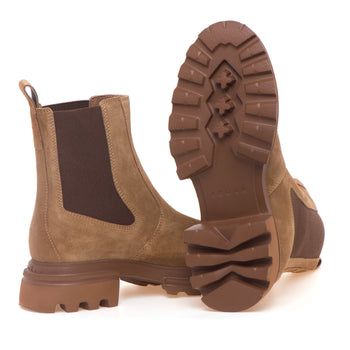 Chelasea boot Hogan H674 in camoscio - 4