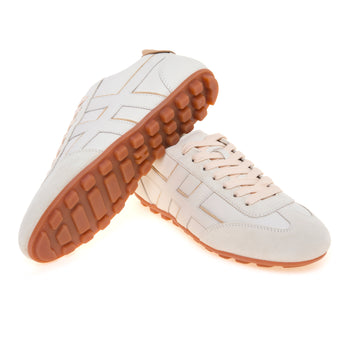 Sneaker Hogan H-Olympia in pelle e camoscio - 4