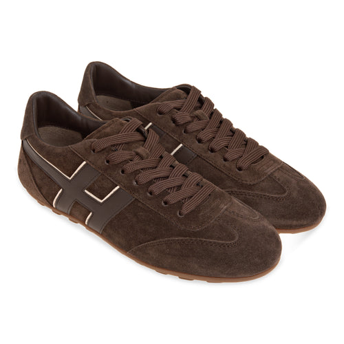 Sneaker Hogan H-Football H693 in camoscio - 2