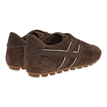 Sneaker Hogan H-Football H693 in camoscio - 3