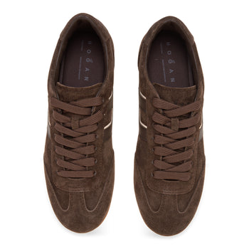 Sneaker Hogan H-Football H693 in camoscio - 5