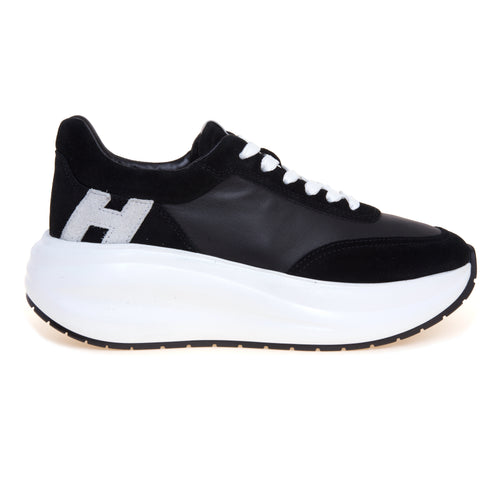 Sneaker Hogan H696 Maxi I Active in nappa e camoscio - 1