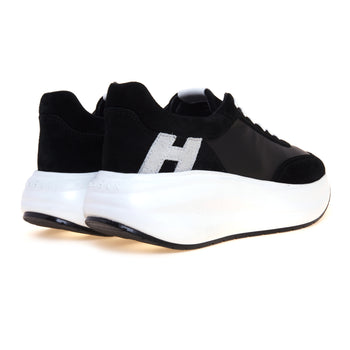 Sneaker Hogan H696 Maxi I Active in nappa e camoscio - 3