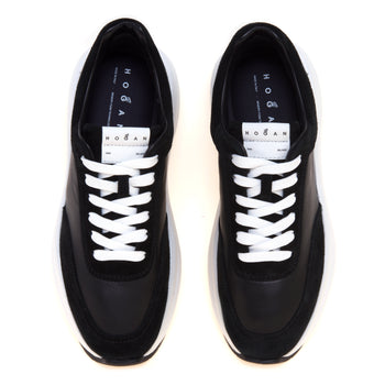 Sneaker Hogan H696 Maxi I Active in nappa e camoscio - 5