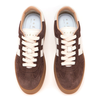 Sneaker Hogan Cool Platform in camoscio - 5