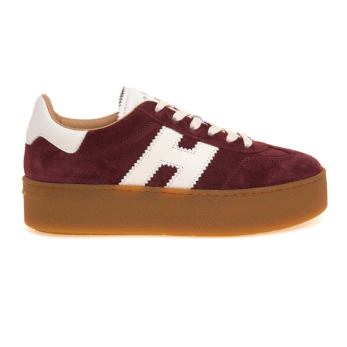 Sneaker Hogan Cool Platform in camoscio - 1
