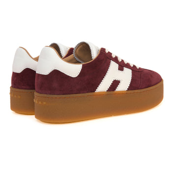 Sneaker Hogan Cool Platform in camoscio - 3