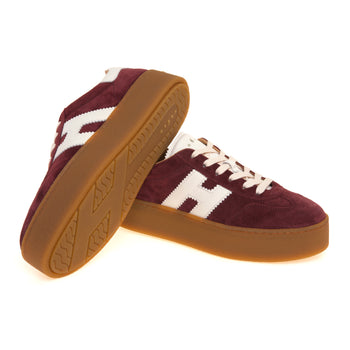 Sneaker Hogan Cool Platform in camoscio - 4