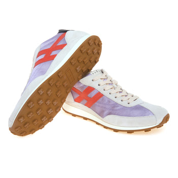 Sneaker Hogan H699 Athletic in camoscio e tessuto - 4