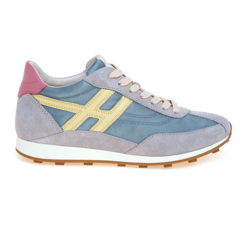 Sneaker Hogan H699 Athletic in camoscio e tessuto
