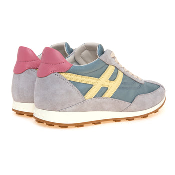 Sneaker Hogan H699 Athletic in camoscio e tessuto - 3