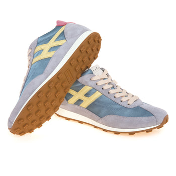 Sneaker Hogan H699 Athletic in camoscio e tessuto - 4