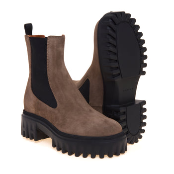 Chelsea Hogan H700 in camoscio con suola H-Stripes - 4